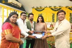 Dear Uma Movie Opening attended by Pruthvi Ambaar and Sumaya Reddy