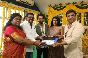 Dear Uma Movie Opening attended by Pruthvi Ambaar and Sumaya Reddy