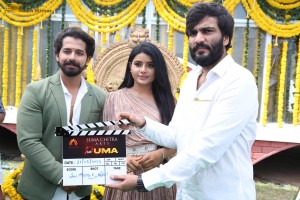 Dear Uma Movie Opening attended by Pruthvi Ambaar and Sumaya Reddy