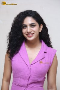 actress deepa thomas sexy in a pink dress