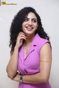 actress deepa thomas sexy in a pink dress
