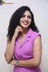 actress deepa thomas sexy in a pink dress