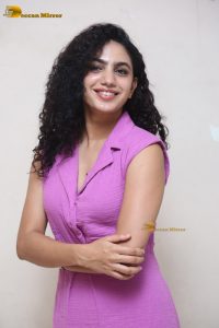 actress deepa thomas sexy in a pink dress