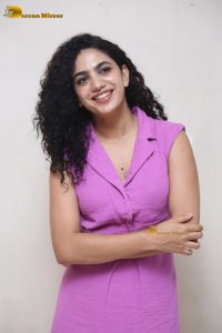 actress deepa thomas sexy in a pink dress