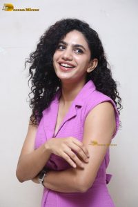 actress deepa thomas sexy in a pink dress