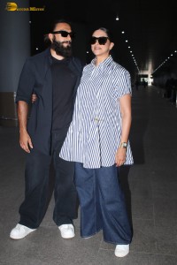 Ranveer Singh and Deepika Padukone spotted at Mumbai airport on January 7, 2025