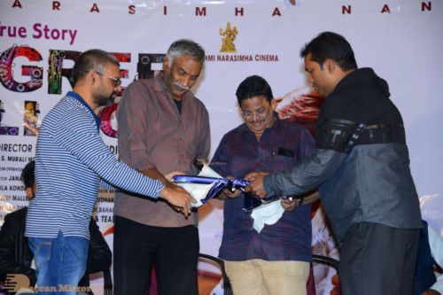 Telugu Movie Degree College Pre-Release Event attended by Heroine Divya Rai and other cast