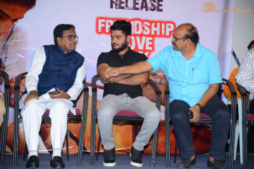 Telugu Movie Degree College Pre-Release Event attended by Heroine Divya Rai and other cast