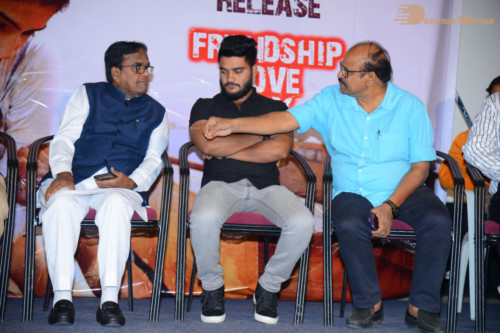 Telugu Movie Degree College Pre-Release Event attended by Heroine Divya Rai and other cast