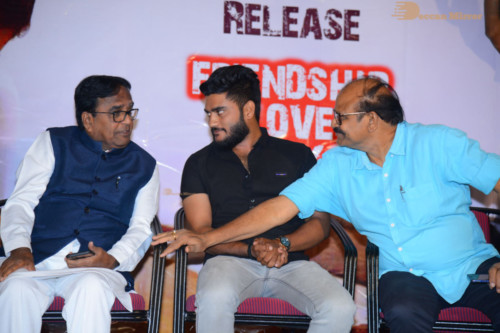 Telugu Movie Degree College Pre-Release Event attended by Heroine Divya Rai and other cast