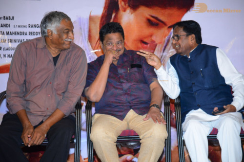 Telugu Movie Degree College Pre-Release Event attended by Heroine Divya Rai and other cast