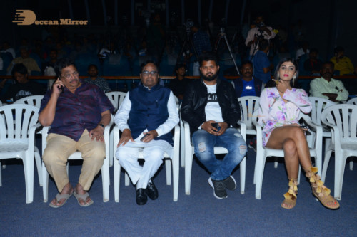 Telugu Movie Degree College Pre-Release Event attended by Heroine Divya Rai and other cast