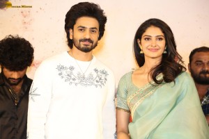 Devaki Nandana Vasudeva Trailer Launch attended by Ashok Galla and Manasa Varanasi