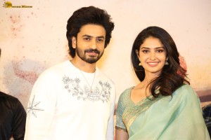 Devaki Nandana Vasudeva Trailer Launch attended by Ashok Galla and Manasa Varanasi