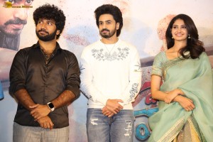 Devaki Nandana Vasudeva Trailer Launch attended by Ashok Galla and Manasa Varanasi