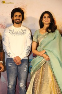 Devaki Nandana Vasudeva Trailer Launch attended by Ashok Galla and Manasa Varanasi