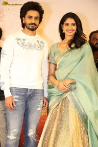 Devaki Nandana Vasudeva Trailer Launch attended by Ashok Galla and Manasa Varanasi