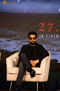 Devara Trailer Launch attended by Jr NTR, Janhvi Kapoor, and Saif Ali Khan
