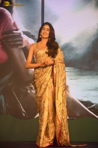 Devara Trailer Launch attended by Jr NTR, Janhvi Kapoor, and Saif Ali Khan