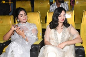 Devil Teaser Launch attended by Nandamuri Kalyan Ram, Samyuktha Menon, and Malvika Nair