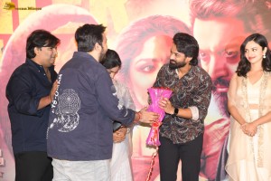 Devil Teaser Launch attended by Nandamuri Kalyan Ram, Samyuktha Menon, and Malvika Nair