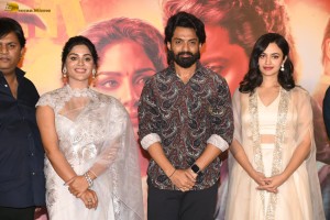 Devil Teaser Launch attended by Nandamuri Kalyan Ram, Samyuktha Menon, and Malvika Nair