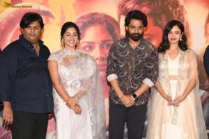 Devil Teaser Launch attended by Nandamuri Kalyan Ram, Samyuktha Menon, and Malvika Nair