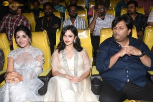 Devil Teaser Launch attended by Nandamuri Kalyan Ram, Samyuktha Menon, and Malvika Nair