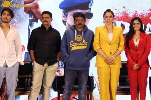 Ram Gopal Varma’s Dhahanam Press Meet attended by Sayaji Shinde and Naina Ganguly