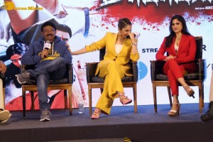 Ram Gopal Varma’s Dhahanam Press Meet attended by Sayaji Shinde and Naina Ganguly