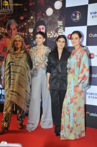 Dhak Dhak Premiere attended by Dia Mirza, Sanjana Sanghi, Fatima Sana Shaikh, and Tamannaah Bhatia