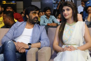 Dhamaka pre-release function attended by Ravi Teja, Sreeleela and Raghavendra Rao