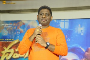 Telugu movie dhamaka press meet attended by actress sreeleela