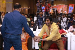 Dhamaka Success Celebration attended by Ravi Teja and Sreeleela