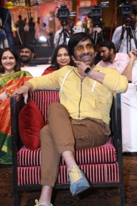 Dhamaka Success Celebration attended by Ravi Teja and Sreeleela