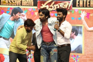 Dhamaka movie success meet attended by Ravi Teja and Sreeleela