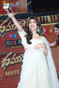 Dhamaka movie success meet attended by Ravi Teja and Sreeleela