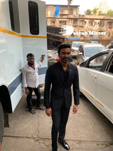 Dhanush and Sara Ali Khan promoting Atrangi Re