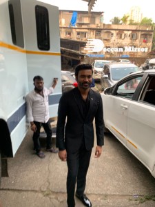 Dhanush and Sara Ali Khan promoting Atrangi Re