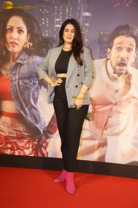 Dhoom Dhaam Screening attended by Yami Gautam, Pratik Gandhi, and Ranveer Singh