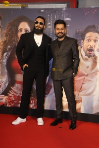 Dhoom Dhaam Screening attended by Yami Gautam, Pratik Gandhi, and Ranveer Singh