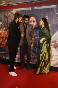 Dhoom Dhaam Screening attended by Yami Gautam, Pratik Gandhi, and Ranveer Singh
