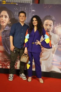 Dhoom Dhaam Screening attended by Yami Gautam, Pratik Gandhi, and Ranveer Singh