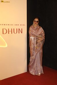 Dhun Wellness Launch attended by Rekha, Shahid Kapoor, Mira Kapoor, Neha Dhupia, and others