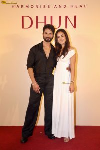 Dhun Wellness Launch attended by Rekha, Shahid Kapoor, Mira Kapoor, Neha Dhupia, and others