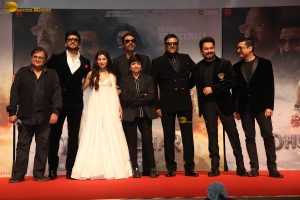 Dhurandhar Trailer Launch attended by Madhavan, Ranveer Singh, Sara Arjun, Arjun Rampal, and others