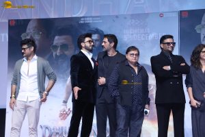 Dhurandhar Trailer Launch attended by Madhavan, Ranveer Singh, Sara Arjun, Arjun Rampal, and others
