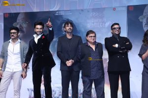 Dhurandhar Trailer Launch attended by Madhavan, Ranveer Singh, Sara Arjun, Arjun Rampal, and others