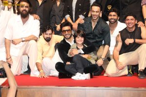 Dhurandhar Trailer Launch attended by Madhavan, Ranveer Singh, Sara Arjun, Arjun Rampal, and others