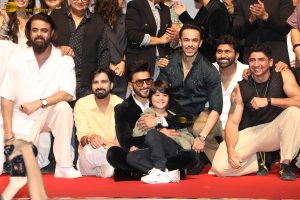 Dhurandhar Trailer Launch attended by Madhavan, Ranveer Singh, Sara Arjun, Arjun Rampal, and others